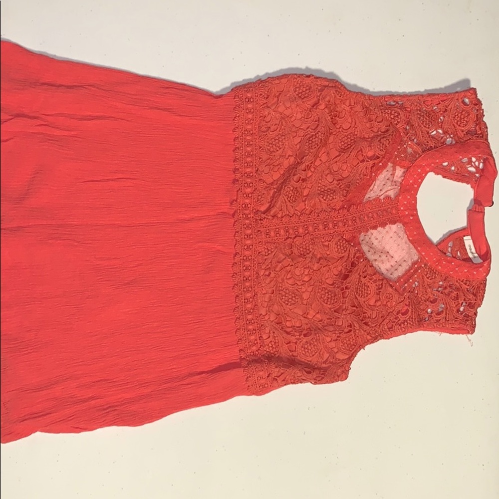 Maurices tank top SZ M Coral